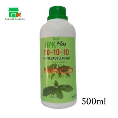 NPK Plus Pupuk NPK Cair Pupuk Daun NPK 50-10-10 NPK 50 10 10 isi 500ml