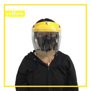 Face Shield Helm - Kuning