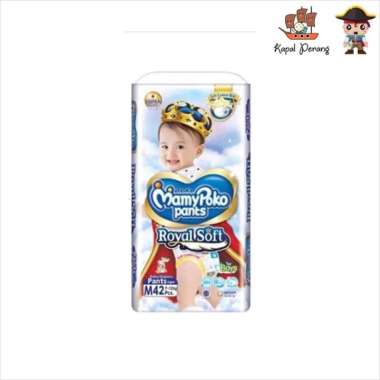 MamyPoko Pants Royal Soft Boys [M/ 42 pcs]