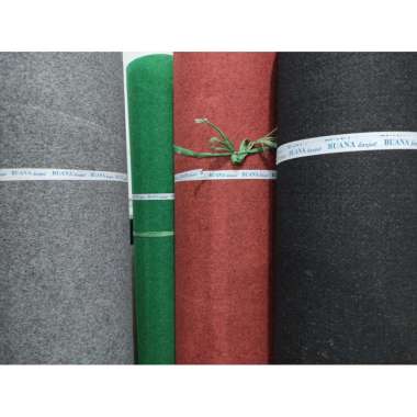 KARPET BUANA BLUDRU POLOS PLANET SUPER BUANA 1 ROLL UKURAN 2 M x 30 M Hitam