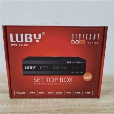 Set Top Box TV Analog ke Digital Luby Reciever DVB T2 Siaran STB