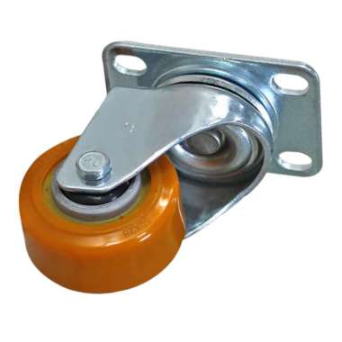 MUMA 2.5 Inch Silent Rubber Universal Wheel 3-inch Anti-wrap Casters 4-inch Industrial Transport Brake Wheel 5-inch Furniture Trolley Wheel Color : Without brakes, Size : 4-inch MUMA 2.5 Inch Silent Rubber Universal Wheel 3-inch Anti-wrap Casters 4-inch Industrial Transport Brake Wheel 5-inch Furniture Trolley Wheel Color : Without brakes, Size : 4-inch