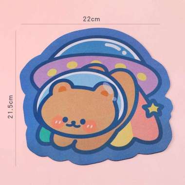 Mouse Pad Cute Character untuk Komputer / Laptop Design Import Pad 12