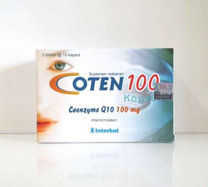 Coten 100 mg 30 kapsul