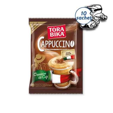 Torabika Cappucino Kopi Instan [25 gr x 10 sachet | 1 Renceng] Toraccino Capucino Capucinno Capuccin