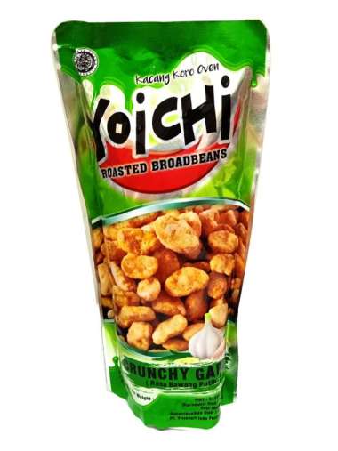 Kacang Koro Yoichi Chruncy Garlic 75Gr Bag