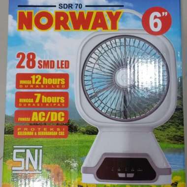 KIPAS + LAMPU EMERGENCY ARASHI 138 NORWAY