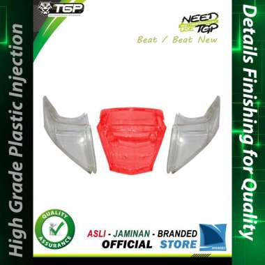 Mika Sein Belakang + Mika Stop HONDA Beat / New Beat (Merah)- Stop and Winker Cover TGP