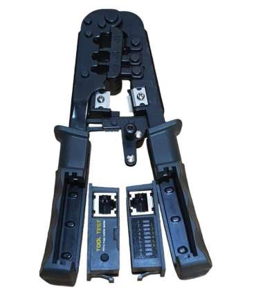 Tang / Crimping Tools RJ45 + Kabel Lan Tester