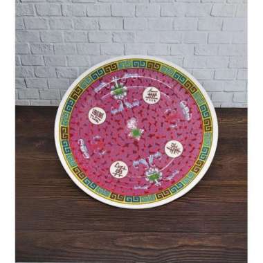 Piring Kecil Semi Melamin 1 Lusin Multicolor