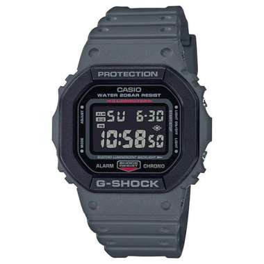 CASIO G-Shock Special Colour DW5610SU Original New Model Jam Tangan Pria Black Grey