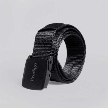 Prodigo * Sabuk Pria Karih hitam | Gesper Ikat Pinggang Tactical Canvas Metal Anti Detector