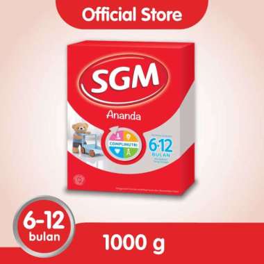 Promo Harga SGM Ananda 2 Formula Bayi 6-12 Bulan 1000 gr - Blibli