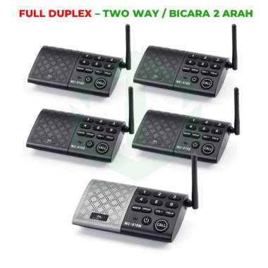 Jual Hosmart Hy810 Wireless Intercom Original 10 Channel 9 Station Interkom Murah September 2020 Blibli Com