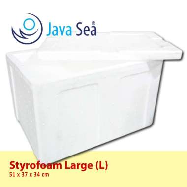 Styrofoam L ukuran 51x37x34 cm