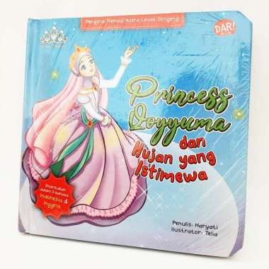 Mizan Buku Anak Bbw Princess Qoyyuma Dan Hujan Yang Istimewa Boardbook  Multicolor
