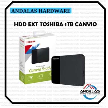 Hard Disk External 1 TB USB 3 Toshiba Canvio Ready