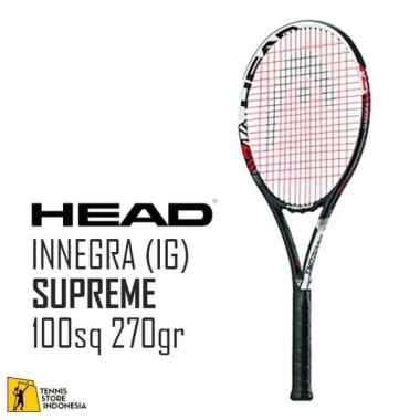 head ig laser os raket tennis 240g 110 in grip 4 1 4 blue