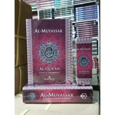 Alquran Al Muyassar Alquran Terjemah dan Latin Tulisan besar dan jelas