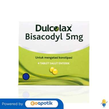 DULCOLAX 5 MG STRIP 4 TABLET
