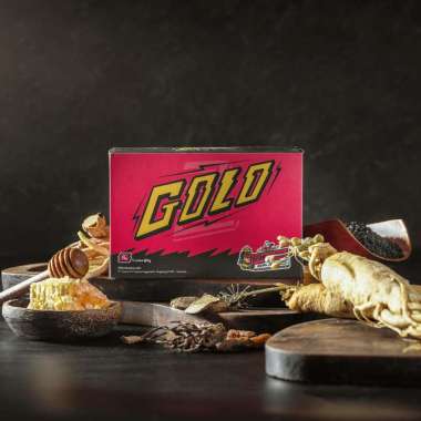 GOLO Suplemen Herbal Golo ginseng botanical Drink 1 Box