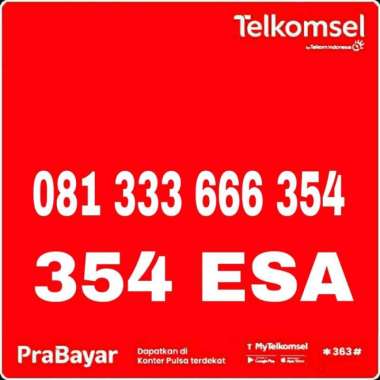 nomor simpati cantik nomer cantik simpati 081 333 666 354 ESA