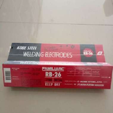 KAWAT LAS 2.6MM RB-26 WELDING ELECTRODE 2.6 MM KOBE STEEL PER 5KG 5 KG