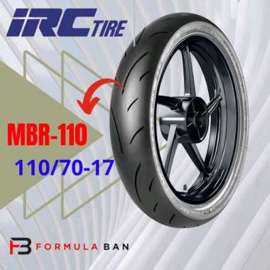 BAN MOTOR IRC MBR-110 110/70-17 TUBELESS, VIXION, VERZA, CBR150R