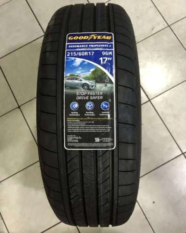 Ban Mobil Terios Xtrail - Goodyear Triplemax2 215/60 R17 Rush