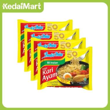 Promo Harga Indomie Mi Kuah Kari Ayam 72 gr - Blibli