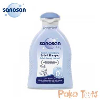 harga Sanosan Baby Bath and Shampoo 200ml Sabun dan Shampo Bayi Blibli.com