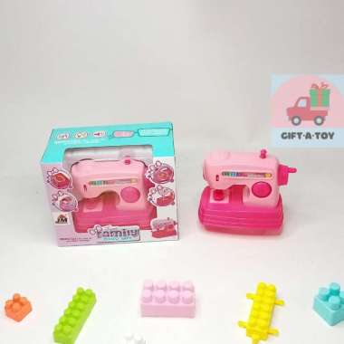 GIFTATOY MAINAN ANAK MESIN JAHIT FUNNY FAMILY PLAY SET MURAH