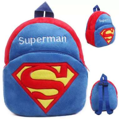 JOYFULBABY Superman Tas Ransel Anak Blue