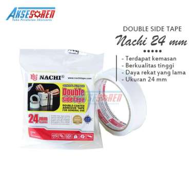 Double Tape 24 Mm Nachi [1 Inchi] / Dobel Tip / Dable Tip / Double Tip / Dabeltip / Doble Tape / Dob