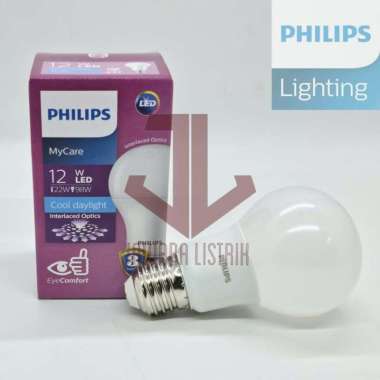 PHILIPS LAMPU LED BULB 12W 12 W WATT PUTIH /KUNING / NATURAL 4000k Kuning