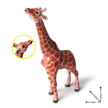 MALOTOYS - Wild Figurine Wild Animal Figure Mainan Model Toys Figur Binatang Animal Montessori Simul