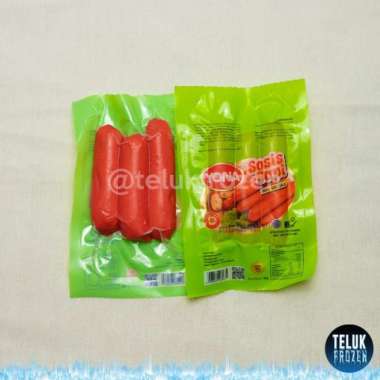 sosis sapi yona isi 3 pcs 5 pak uk 80gr beef sausage mini 80 gram pack
