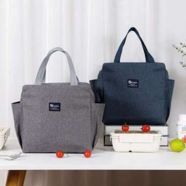 SK-T43 Tas Bekal Lunch Cooler Bag Box Anti Air Makanan Alumunium Foil / Tas Kotak Makanan / Lunch Ba