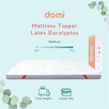 Domi Mattress Topper Latex Maxi 8cm Eucalyptus Scent 140 x 200