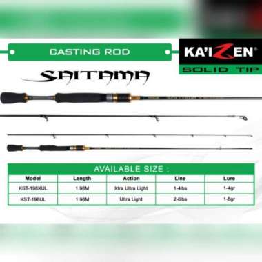 JORAN ULTRALIGHT KAIZEN SAITAMA 198UL 198XUL CARBON SOLID TIP - 198UL 198UL