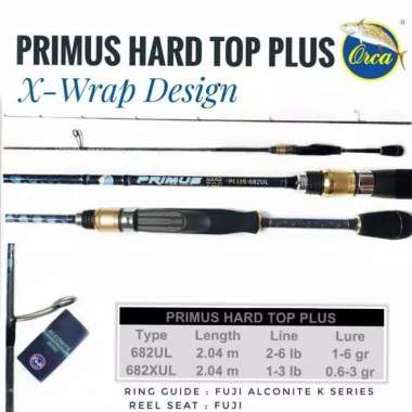 JORAN ULTRALIGHT ORCA PRIMUS HARD TOP PLUS 682UL RING FUJI - 682UL 682UL