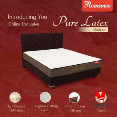 Romance Kasur Pure Latex Full Set - Romance Grosir 15cm 160 x 200
