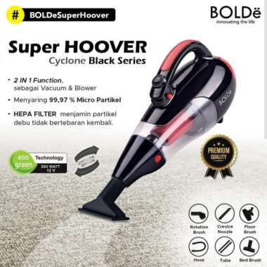 Vacuum Cleaner BOLDe Super Hoover Cyclone Black Series
