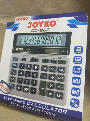 calculator joyko grey
