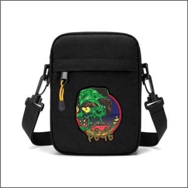 Tas Selempang Bahu Pria Distro PEGE - PG 8942 ZOMBIE MOBIL
