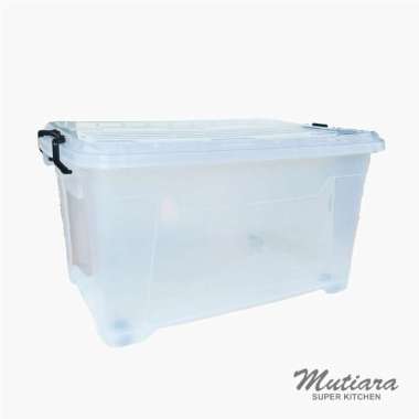 Container Box Plastik Transparan Ezy 45L SWBX-22