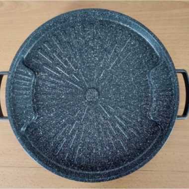 WELLINGTON BULGOGI PAN 32 CM BBQ GRILL PAN MARBLE KERAMIK TEBAL TOP!