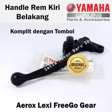 Handel Handle Tombol Rem Kiri Hitam Aerox Lexi FreeGo Gear Asli Yamaha Surabaya 1LBH39301000