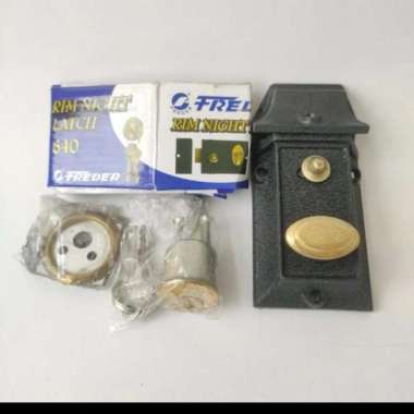 Grendel Pintu Freder 640 Kunci Kodok Otomatis Rim Night Latch