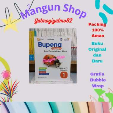 Buku Bupena Merdeka IPA Kelas VII.7 SMP Kurikulum Merdeka Erlangga